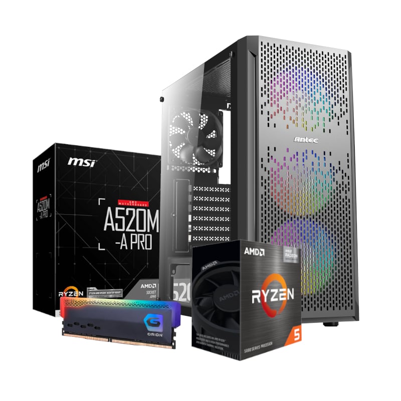 AMD Ryzen 5 5600G Defender Gaming PC – Justek
